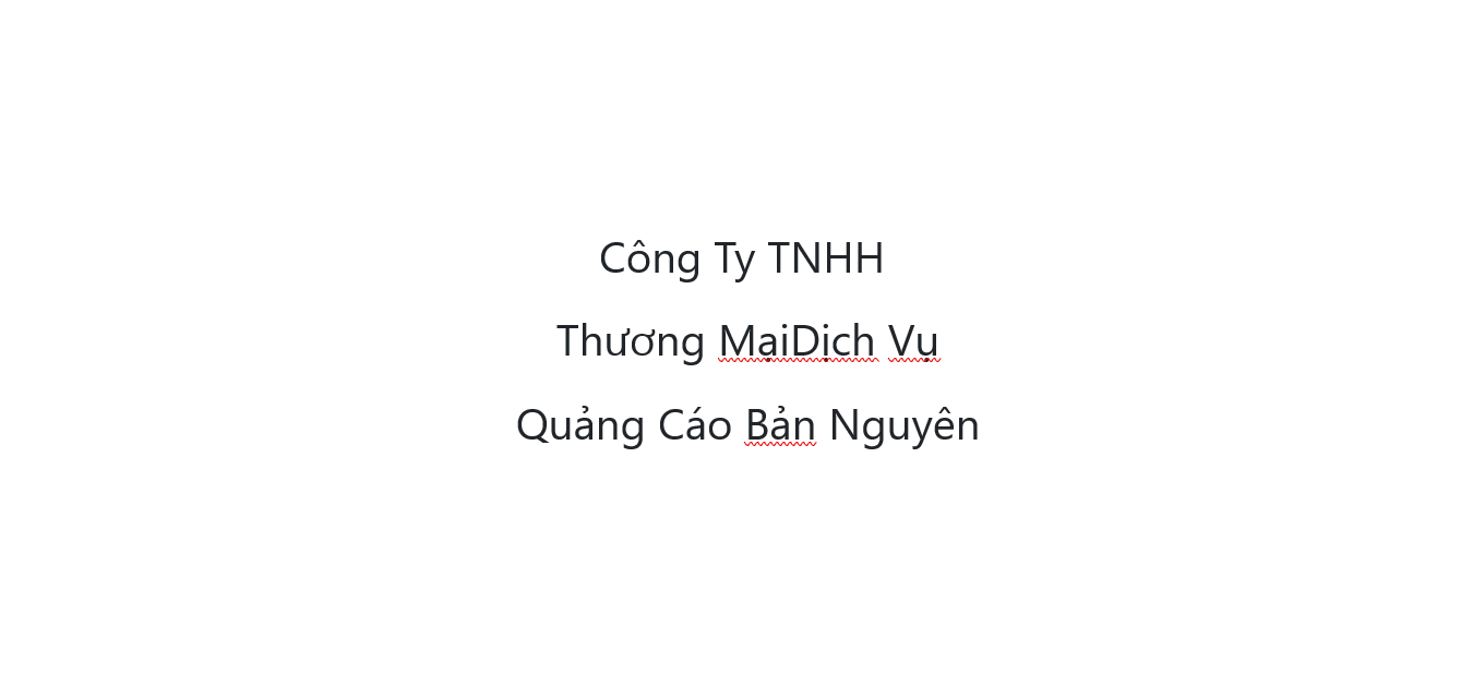 CÔNG TY TNHH THƯƠNG MẠI - DỊCH VỤ - QUẢNG CÁO BẢN NGUYÊN